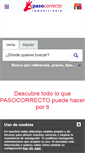 Mobile Screenshot of pasocorrecto.es